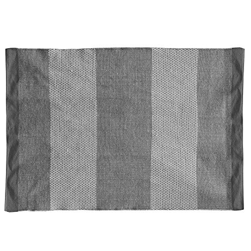 THE HOME DECO FACTORY Alfombra, algodón, Gris, 200 x 140 x 0,50 cm von Paris Prix