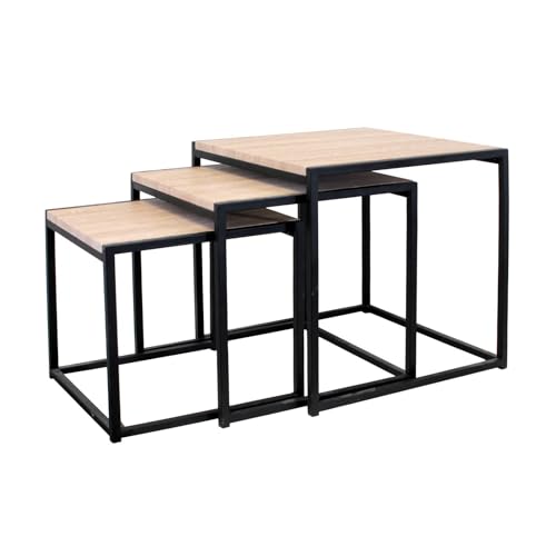 THE HOME DECO FACTORY HD3845 quadratische Tische von THE HOME DECO FACTORY