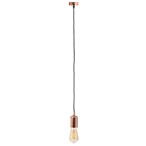 THE HOME DECO FACTORY - Lámpara de Techo, 100 cm, Color Cobre von THE HOME DECO FACTORY