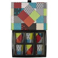 The Home Deco Factory - Set mit 6 Duftkerzen Patchwork von THE HOME DECO FACTORY