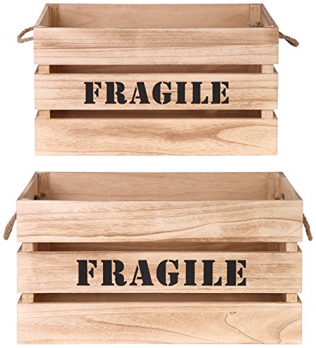 The Home Deco Factory Box, Holz, braun, 53,5 x 36,5 x 28 cm, 2 von The Home Deco Factory