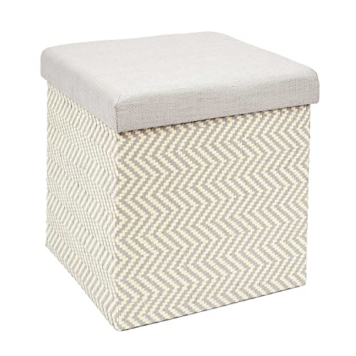 CAJA-PUF PLEGABLE TRENZADO GRI CAJA-PUF PLEGABLE TRENZADO GRI von HOME DECO FACTORY