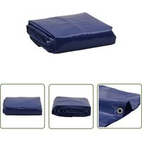 Abdeckplane Blau 1,5x2,5 m 600 g/m² - Abdeckplane - Plane - Schutzhülle - Wasserdichte Plane - Wetterfeste Plane - The Living Store von THE LIVING STORE