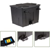 Bio Teichfilter 8000 L/h - Bio-Teichfilter - Teichfilter - Biologischer Teichfilter - Teichreinigung - Filtersystem Für Teich - The Living Store von THE LIVING STORE