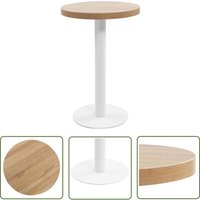 Bistrotisch Hellbraun 50 cm mdf - Esstisch - Bistrotisch - Runder Tisch - Kleiner Tisch - Wohnzimmertisch - The Living Store Bistrotisch Hellbraun 50 cm mdf - Esstisch - Bistrotisch - Runder Tisch - Kleiner Tisch - Wohnzimmertisch - The Living Store von THE LIVING STORE