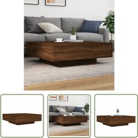 Couchtisch Braun Eichen-Optik 100x100x31 cm Holzwerkstoff - Couchtisch - Wohnzimmerstil - Holzmöbel - Esszimmertisch - Eiche Optik - The Living Store Couchtisch Braun Eichen-Optik 100x100x31 cm Holzwerkstoff - Couchtisch - Wohnzimmerstil - Holzmöbel - Esszimmertisch - Eiche Optik - The Living Store von THE LIVING STORE