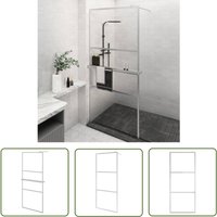 The Living Store - Duschwand mit Ablage für Walk-In-Dusche Chrom 80x195 cm esg - Duschwand - Walk-In-Dusche - Duschkabine - Klarglas-Design - ESG-Glas The Living Store - Duschwand mit Ablage für Walk-In-Dusche Chrom 80x195 cm esg - Duschwand - Walk-In-Dusche - Duschkabine - Klarglas-Design - ESG-Glas von THE LIVING STORE