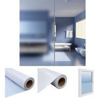 The Living Store - Fensterfolie Milchglasfolie Selbstklebend 0,9x5 m - Fensterfolie - Weiß von THE LIVING STORE