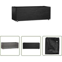 Gartenmöbel-Abdeckung 8 Ösen 192x82x65 cm Rechteckig - Gartenmöbelschutzhülle - Rattanmöbel Abdecken - Wetterfest - UV-beständig Gartenmöbel-Abdeckung 8 Ösen 192x82x65 cm Rechteckig - Gartenmöbelschutzhülle - Rattanmöbel Abdecken - Wetterfest - UV-beständig von THE LIVING STORE