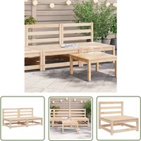 Gartensofas ohne Armlehnen 2 Stk. 70x70x67 cm Massivholz Kiefer - Gartenmöbel - Holz Gartenmöbel - Kieferngartenmöbel - Lounge Möbel - Terrassenmöbel Gartensofas ohne Armlehnen 2 Stk. 70x70x67 cm Massivholz Kiefer - Gartenmöbel - Holz Gartenmöbel - Kieferngartenmöbel - Lounge Möbel - Terrassenmöbel von THE LIVING STORE