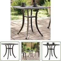 Gartentisch Bronzen 53x53x53 cm Aluminiumguss - Gartentisch - Balkontisch - Terrassenmöbel - Aluminiumtisch - Outdoortisch - The Living Store Gartentisch Bronzen 53x53x53 cm Aluminiumguss - Gartentisch - Balkontisch - Terrassenmöbel - Aluminiumtisch - Outdoortisch - The Living Store von THE LIVING STORE