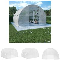 The Living Store - Gewächshaus 9m² 300x300x200 cm - Gewächshäuser - Weiß von THE LIVING STORE