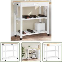 Küchenwagen monza 84x40x90 cm Massivholz Kiefer - Holz Küchenschrank - Vintage Küchenstil - Kücheninsel - Mobile Speisekammer - Holzküchenmöbel - The Küchenwagen monza 84x40x90 cm Massivholz Kiefer - Holz Küchenschrank - Vintage Küchenstil - Kücheninsel - Mobile Speisekammer - Holzküchenmöbel - The von THE LIVING STORE