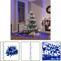 LED-Lichterkette mit 3000 LEDs Blau 65 m pvc - Weihnachtsbeleuchtung - LED-Lichtring - Blaue Beleuchtung - Outdoor-Dekoration - Festliche Stimmung LED-Lichterkette mit 3000 LEDs Blau 65 m pvc - Weihnachtsbeleuchtung - LED-Lichtring - Blaue Beleuchtung - Outdoor-Dekoration - Festliche Stimmung von THE LIVING STORE