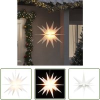 LED-Weihnachtsstern Faltbar Weiß 100 cm - Adventsstern - Weihnachtsdeko - Lichterkette - Outdoor Beleuchtung - Indoor Beleuchtung - The Living Store LED-Weihnachtsstern Faltbar Weiß 100 cm - Adventsstern - Weihnachtsdeko - Lichterkette - Outdoor Beleuchtung - Indoor Beleuchtung - The Living Store von THE LIVING STORE