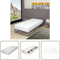 Matratze 140 x 200 cm 7 Zonen Taschenfedern 20 cm H3 - Matratze - Taschenfederkernmatratze - 7-Zonen-Matratze - Doppelbettmatratze - Weiße Matratze Matratze 140 x 200 cm 7 Zonen Taschenfedern 20 cm H3 - Matratze - Taschenfederkernmatratze - 7-Zonen-Matratze - Doppelbettmatratze - Weiße Matratze von THE LIVING STORE