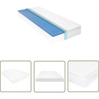 Matratze 140 x 200 cm Viskoelastischer Memory-Schaum 18 cm - Matratze - Visco Elastisch - Memory Foam - Schaummatratze - Doppelbett - The Living Store Matratze 140 x 200 cm Viskoelastischer Memory-Schaum 18 cm - Matratze - Visco Elastisch - Memory Foam - Schaummatratze - Doppelbett - The Living Store von THE LIVING STORE