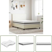 Matratze Bonnell-Federkern Mittel 140x190 cm - Bonnell-Matratze - Federkernmatratze - Matratze 140x190 - Doppelbettschaummatte - Mittelhart - The von THE LIVING STORE