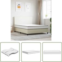 Matratze Bonnell-Federkern Mittel 160x200 cm - Bonnell-Matratze - Federkernmatratze - Doppelbettmatratze - Matratze 160x200 - Mittelhart - The Living von THE LIVING STORE