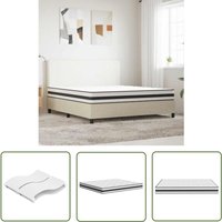 Matratze Bonnell-Federkern Mittel 180x200 cm - Bonnell-Matratze - Federkernmatratze - Matratze 180x200 - Doppelbettschaummatte - Mittelhart - The von THE LIVING STORE