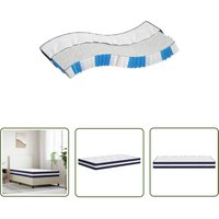 Matratze Taschenfederkern Mittelfest 100x200 cm - Taschenfederkernmatratze - Matratze - Doppelbettmatratze - Federkernmatratze - Mittelfeste Matratze von THE LIVING STORE