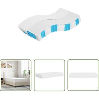 Matratze Taschenfederkern Mittelfest 100x200 cm - Taschenfederkernmatratze - Matratze - Doppelbettmatratze - Federkernmatratze - Mittelfeste Matratze von THE LIVING STORE