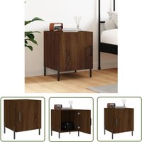 The Living Store - Nachttisch Braun Eichen-Optik 40x40x50 cm Holzwerkstoff - Nachttisch - Beistelltisch - Wohnzimmermöbel - Esszimmermöbel - Eiche The Living Store - Nachttisch Braun Eichen-Optik 40x40x50 cm Holzwerkstoff - Nachttisch - Beistelltisch - Wohnzimmermöbel - Esszimmermöbel - Eiche von THE LIVING STORE