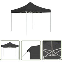 Profi-Partyzelt Faltbar Aluminium 2x2 m Anthrazit - Gartenzelt - Partyzelt - Überdachung - Outdoor-Zelt - Grillplatzüberdachung - The Living Store Profi-Partyzelt Faltbar Aluminium 2x2 m Anthrazit - Gartenzelt - Partyzelt - Überdachung - Outdoor-Zelt - Grillplatzüberdachung - The Living Store von THE LIVING STORE