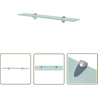 The Living Store - Schweberegal Glas 60x10 cm 8 mm - Wandregal - Glasregal - Badezimmerregal - Dekoratives Regal - Modernes Regal The Living Store - Schweberegal Glas 60x10 cm 8 mm - Wandregal - Glasregal - Badezimmerregal - Dekoratives Regal - Modernes Regal von THE LIVING STORE