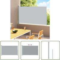 Seitenmarkise Ausziehbar 200x300 cm Grau - Sonnensegel - Gartensonnensegel - Terrassenüberdachung - Markise - Seitenmarkise - The Living Store Seitenmarkise Ausziehbar 200x300 cm Grau - Sonnensegel - Gartensonnensegel - Terrassenüberdachung - Markise - Seitenmarkise - The Living Store von THE LIVING STORE