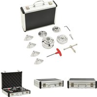 Selbstzentrierendes Spannfutter Set 3,75 Zoll Stahl - Schraubzwingen & -stöcke - The Living Store von THE LIVING STORE