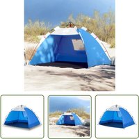 The Living Store - Strandzelt 2 Personen Azurblau Quick Release Wasserdicht - Strandzelt - Sonnenschutz - Gartenmöbel - Picknickdecke - Wassersport The Living Store - Strandzelt 2 Personen Azurblau Quick Release Wasserdicht - Strandzelt - Sonnenschutz - Gartenmöbel - Picknickdecke - Wassersport von THE LIVING STORE