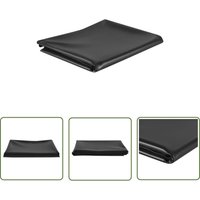 The Living Store - Teichfolie Schwarz 5x2 m pvc 1 mm - Teichfolie - PVC-Folie - Teichbau - Gartenteich - Fischteich von THE LIVING STORE