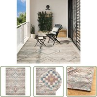 The Living Store - Teppich arbizu Indoor und Outdoor Vintage-Design 240x340 cm - Wohnzimmerteppich - Outdoor-Teppich - Flurmatte - Treppenläufer The Living Store - Teppich arbizu Indoor und Outdoor Vintage-Design 240x340 cm - Wohnzimmerteppich - Outdoor-Teppich - Flurmatte - Treppenläufer von THE LIVING STORE