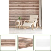 The Living Store 3D-Wandpaneele 5 Stk. Hellbraun 100x50 cm EPS - 3D Wandpaneele - Wanddekoration - Wandschmuck - Holzoptik - EPS Schaum The Living Store 3D-Wandpaneele 5 Stk. Hellbraun 100x50 cm EPS - 3D Wandpaneele - Wanddekoration - Wandschmuck - Holzoptik - EPS Schaum von THE LIVING STORE