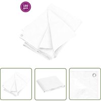 The Living Store - Abdeckplane 180 g/m² 3x3 m Weiß hdpe - Abdeckplane - Plane - Schutzhülle - Gartenabdeckung - Wasserdichte Plane The Living Store - Abdeckplane 180 g/m² 3x3 m Weiß hdpe - Abdeckplane - Plane - Schutzhülle - Gartenabdeckung - Wasserdichte Plane von THE LIVING STORE