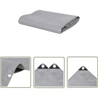 The Living Store - Abdeckplane 650 g/m² 2x3 m Grau - Abdeckplane - Planen - Wasserdichter Stoff - Wetterfeste Plane - Gartenabdeckung The Living Store - Abdeckplane 650 g/m² 2x3 m Grau - Abdeckplane - Planen - Wasserdichter Stoff - Wetterfeste Plane - Gartenabdeckung von THE LIVING STORE