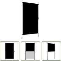 Außenrollo 120 x 270 cm Anthrazit - Außenrollo - Markise - Sonnenschutz - Balkon - Terrasse - The Living Store von THE LIVING STORE