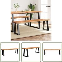 The Living Store - Bank Baumkante 160 cm Massivholz Akazie - Esstischbank - Holzbank - Flurbank - Akasienholzbänkchen - Wohnzimmersitzplatz The Living Store - Bank Baumkante 160 cm Massivholz Akazie - Esstischbank - Holzbank - Flurbank - Akasienholzbänkchen - Wohnzimmersitzplatz von THE LIVING STORE