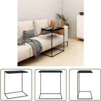 The Living Store Beistelltisch Schwarz 55x35x66 cm Holzwerkstoff - Beistelltisch - Couchtisch - C-Design - Schwarz - Holzwerkstoff The Living Store Beistelltisch Schwarz 55x35x66 cm Holzwerkstoff - Beistelltisch - Couchtisch - C-Design - Schwarz - Holzwerkstoff von THE LIVING STORE