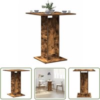 The Living Store - Bistrotisch Räuchereiche 60x60x75 cm Holzwerkstoff - Esstisch - Bistrotisch - Holzmöbel - Wohnzimmertisch - Kücheninsel The Living Store - Bistrotisch Räuchereiche 60x60x75 cm Holzwerkstoff - Esstisch - Bistrotisch - Holzmöbel - Wohnzimmertisch - Kücheninsel von THE LIVING STORE