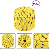 The Living Store - Bootsseil Gelb 12 mm 250 m Polypropylen - Bootsseil - Schiffsseil - Polyesterseil - Leinen - Marineleine The Living Store - Bootsseil Gelb 12 mm 250 m Polypropylen - Bootsseil - Schiffsseil - Polyesterseil - Leinen - Marineleine von THE LIVING STORE