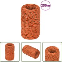 The Living Store - Bootsseil Orange 2 mm 250 m Polypropylen - Bootsseil - Schiffsseil - Polyesterseil - Leinen - Marineleine The Living Store - Bootsseil Orange 2 mm 250 m Polypropylen - Bootsseil - Schiffsseil - Polyesterseil - Leinen - Marineleine von THE LIVING STORE