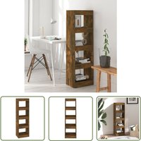 The Living Store - Bücherregal/Raumteiler Räuchereiche 40x30x135 cm - Buche Regal - Holzkasten - Regal Schlafzimmer - Raumteiler - Etagenregal The Living Store - Bücherregal/Raumteiler Räuchereiche 40x30x135 cm - Buche Regal - Holzkasten - Regal Schlafzimmer - Raumteiler - Etagenregal von THE LIVING STORE