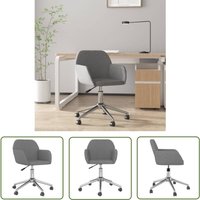 Bürostuhl Drehbar Hellgrau Stoff - Bürostuhl - Drehstuhl - Arbeitsplatzstuhl - Home Office - Ergonomischer Stuhl - The Living Store Bürostuhl Drehbar Hellgrau Stoff - Bürostuhl - Drehstuhl - Arbeitsplatzstuhl - Home Office - Ergonomischer Stuhl - The Living Store von THE LIVING STORE