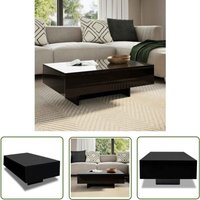 The Living Store - Couchtisch Hochglanz-Schwarz - Couchtisch - Hochglanztisch - Schwarzer Couchtisch - Wohnzimmertisch - Sideboard von THE LIVING STORE