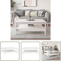 The Living Store - Couchtisch Weiß 100x100x40 cm Massivholz Kiefer - Holz Couchtisch - Kiefernholz Couchtisch - Weißer Couchtisch - Beistelltisch The Living Store - Couchtisch Weiß 100x100x40 cm Massivholz Kiefer - Holz Couchtisch - Kiefernholz Couchtisch - Weißer Couchtisch - Beistelltisch von THE LIVING STORE