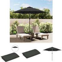 The Living Store - Ersatzbezug für Sonnenschirm Anthrazit 300 cm - Sonnenschirm-Stoffe The Living Store - Ersatzbezug für Sonnenschirm Anthrazit 300 cm - Sonnenschirm-Stoffe von THE LIVING STORE
