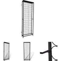 The Living Store - Flaschenregal für 108 Flaschen Metall - Weinregale - Schwarz The Living Store - Flaschenregal für 108 Flaschen Metall - Weinregale - Schwarz von THE LIVING STORE