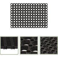 The Living Store Fußmatte Rechteckig 40x60 cm Gummi - Gummi Fußmatte - Eingangsmatte - Rutschfeste Matten - Hausmatte - Garderobe The Living Store Fußmatte Rechteckig 40x60 cm Gummi - Gummi Fußmatte - Eingangsmatte - Rutschfeste Matten - Hausmatte - Garderobe von THE LIVING STORE